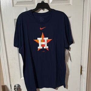 Nike Houston Astros Navy T-Shirt XL new with tags